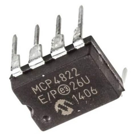 MCP4822-E/P DIP-8 Dijital Analog Çevirici Entegresi