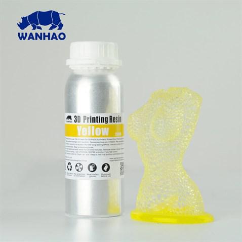 Wanhao UV Resin Yellow Sarı Genel Amaçlı Uv Reçine 0,5L