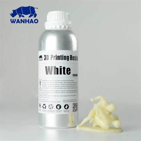 Wanhao UV Resin White Beyaz Genel Amaçlı Uv Reçine 0,5L