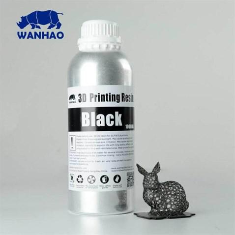 Wanhao UV Resin Black Siyah Genel Amaçlı Uv Reçine 0,5L