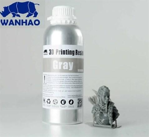 Wanhao UV Resin Gray Gri Genel Amaçlı Uv Reçine 0,5L