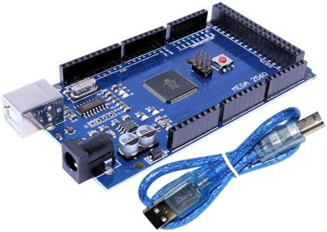 Arduino Mega R3 CH340 Klon USB Kablo Hediyeli