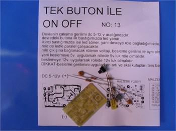 TEK BUTON İLE ON-OFF