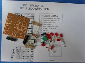 PIC16F628 LED ANİMASYON