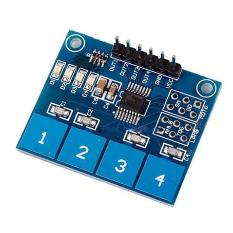 4’Lü Dokunmatik Keypad Modülü TTP224