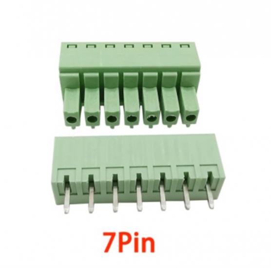 7 Pin 3.81Mm 180’ Geçmeli Takım Klemens